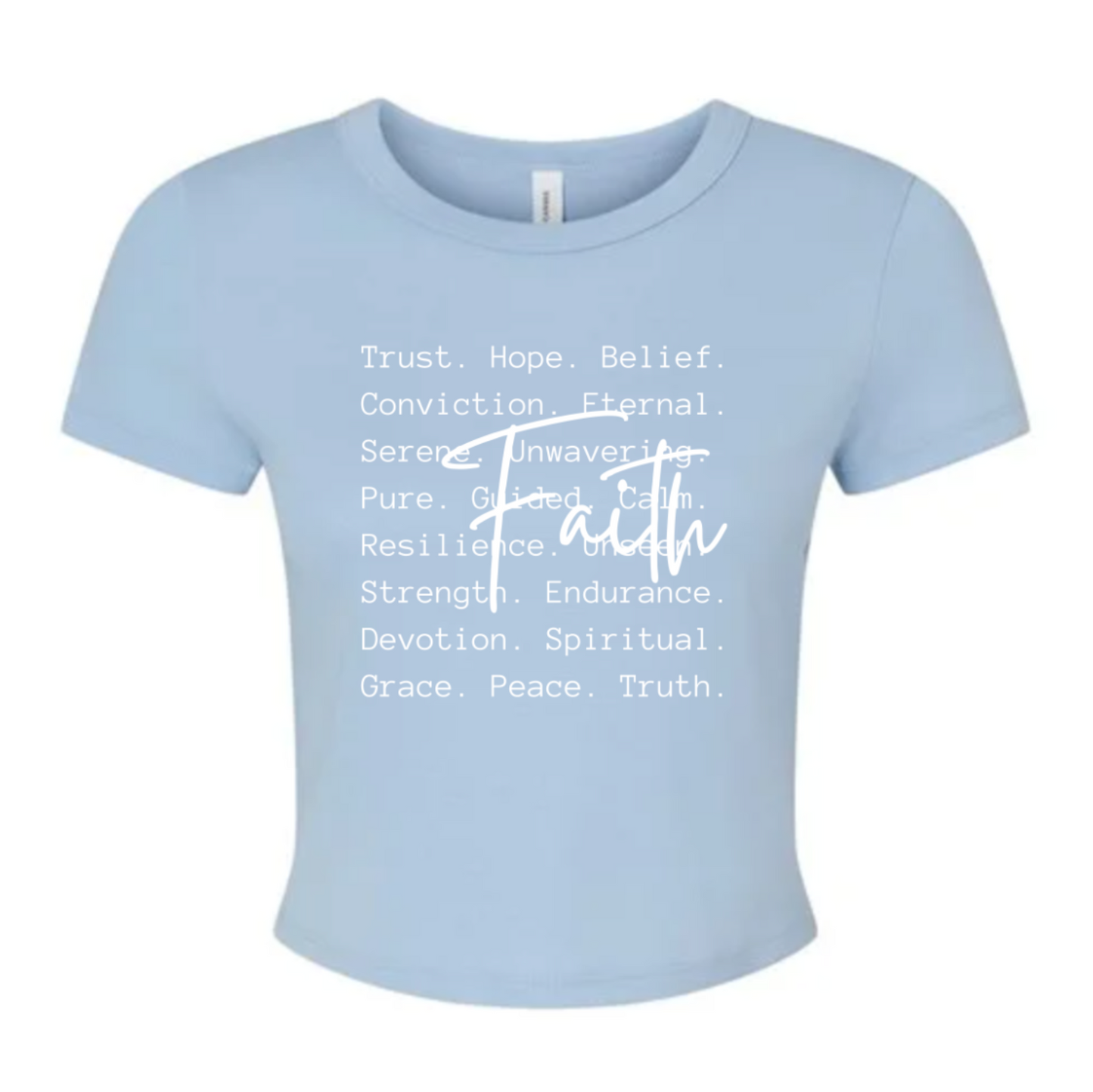 Faith, Period Micro Ripped Adult Tee