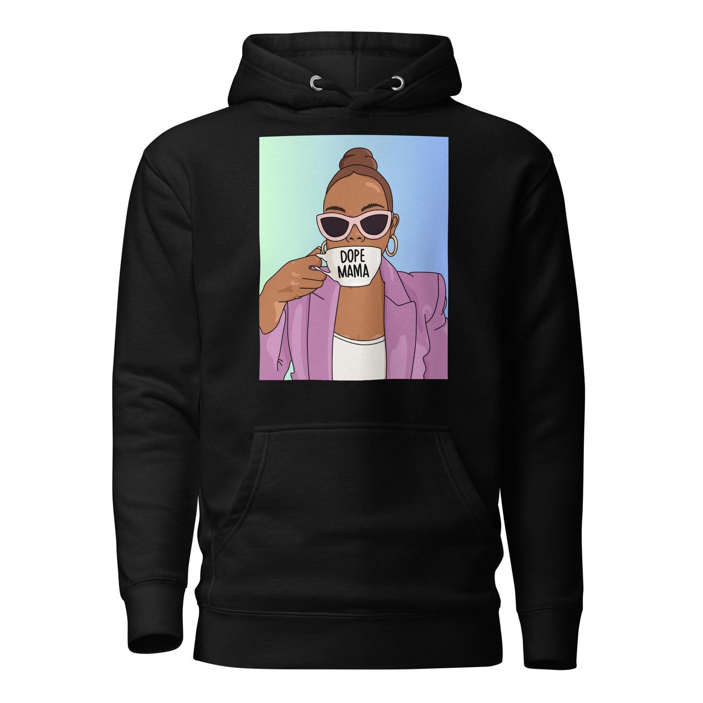 Dope Mom Hoodie- Ombre