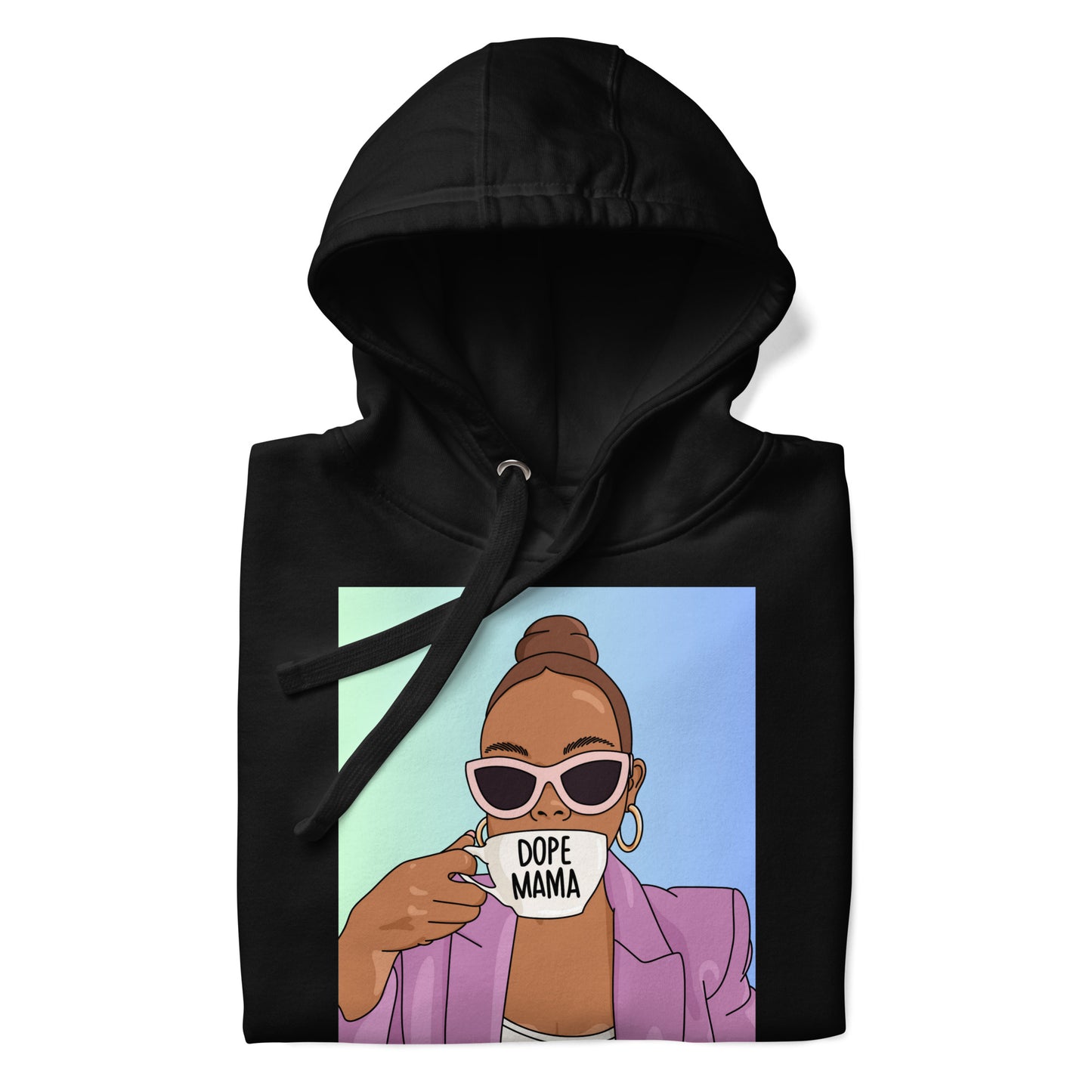 Dope Mom Hoodie- Ombre