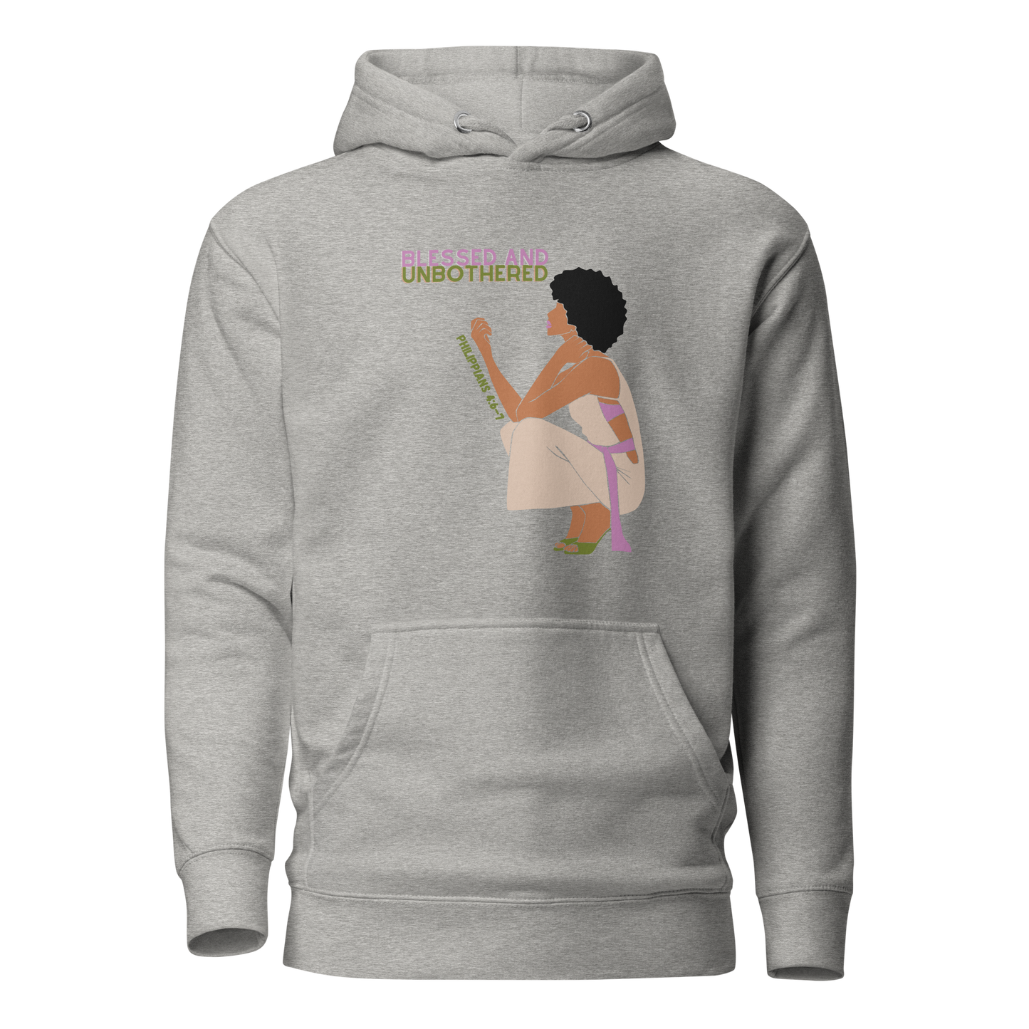 Blessed & Unbothered Adult Hoodie