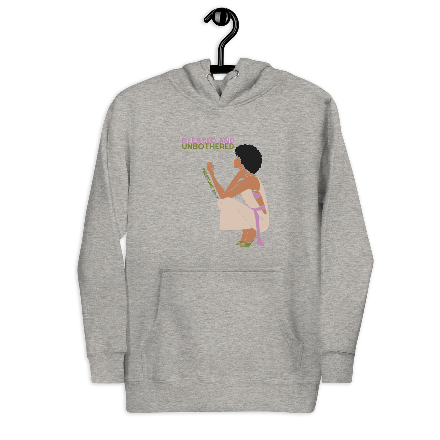 Blessed & Unbothered Adult Hoodie