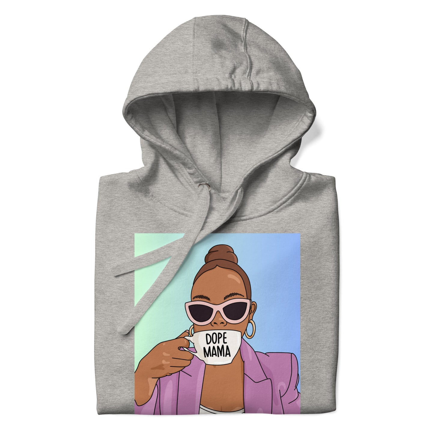 Dope Mom Hoodie- Ombre