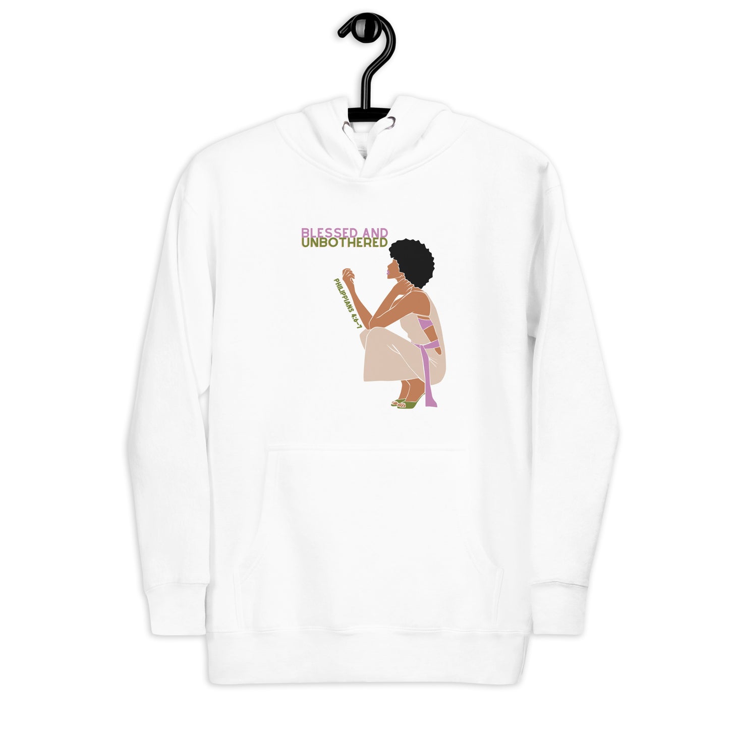 Blessed & Unbothered Adult Hoodie