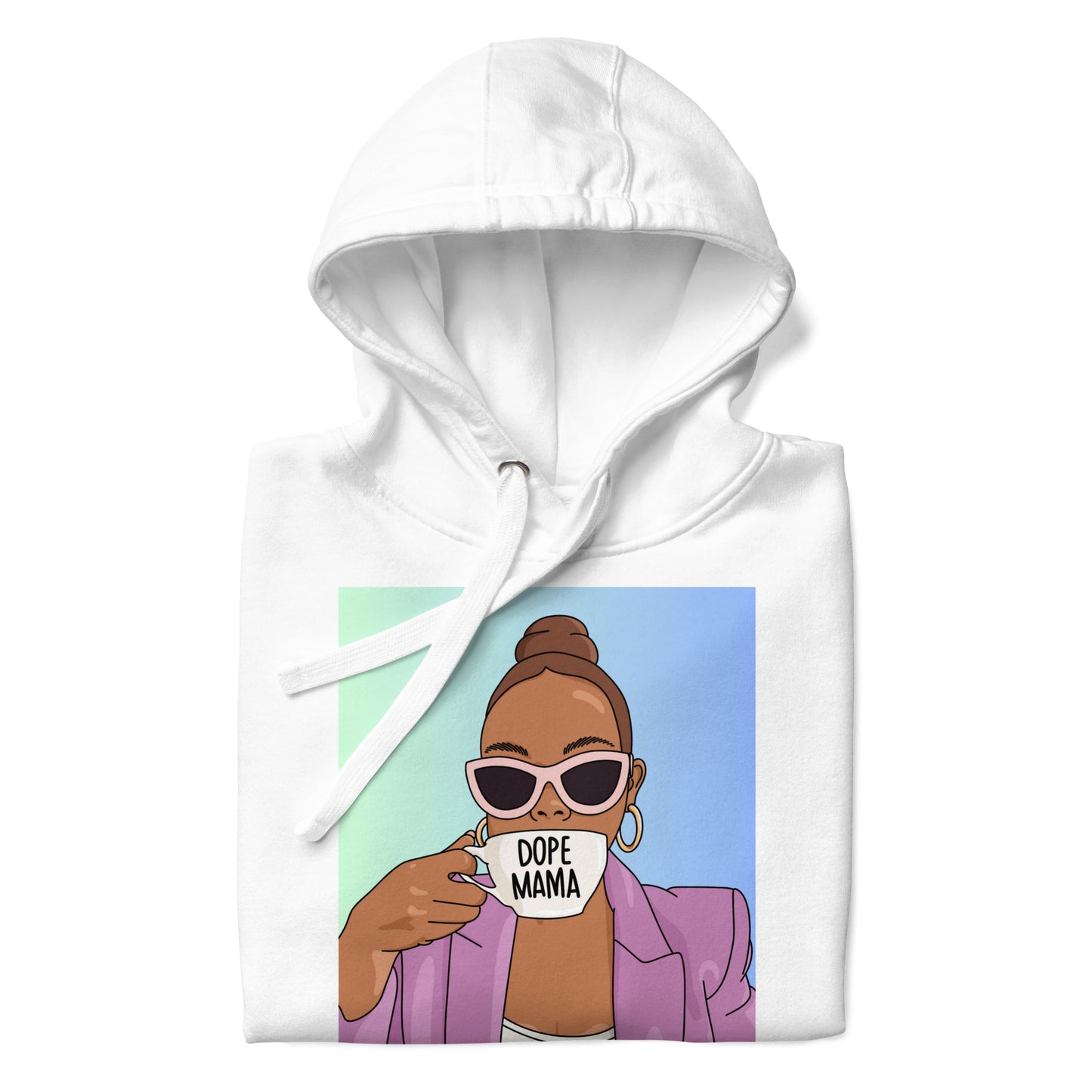 Dope Mom Hoodie- Ombre