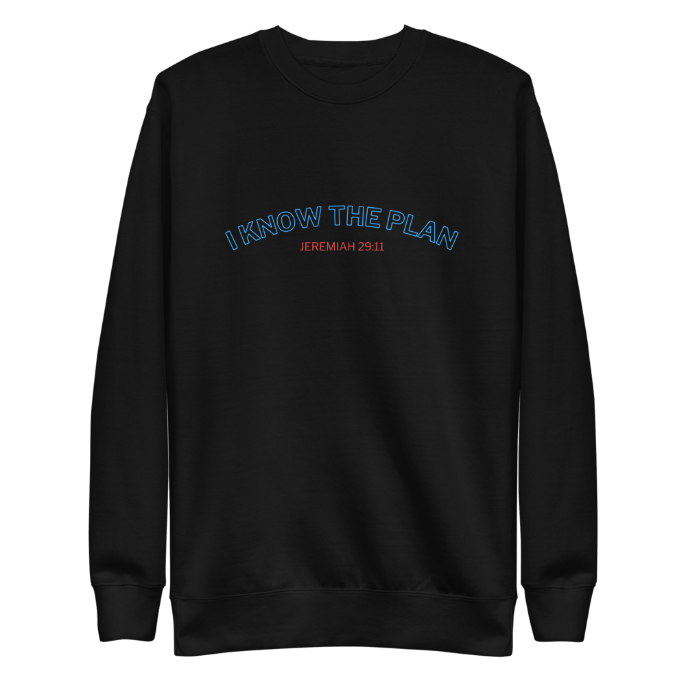 I know The Plan Sweatshirt