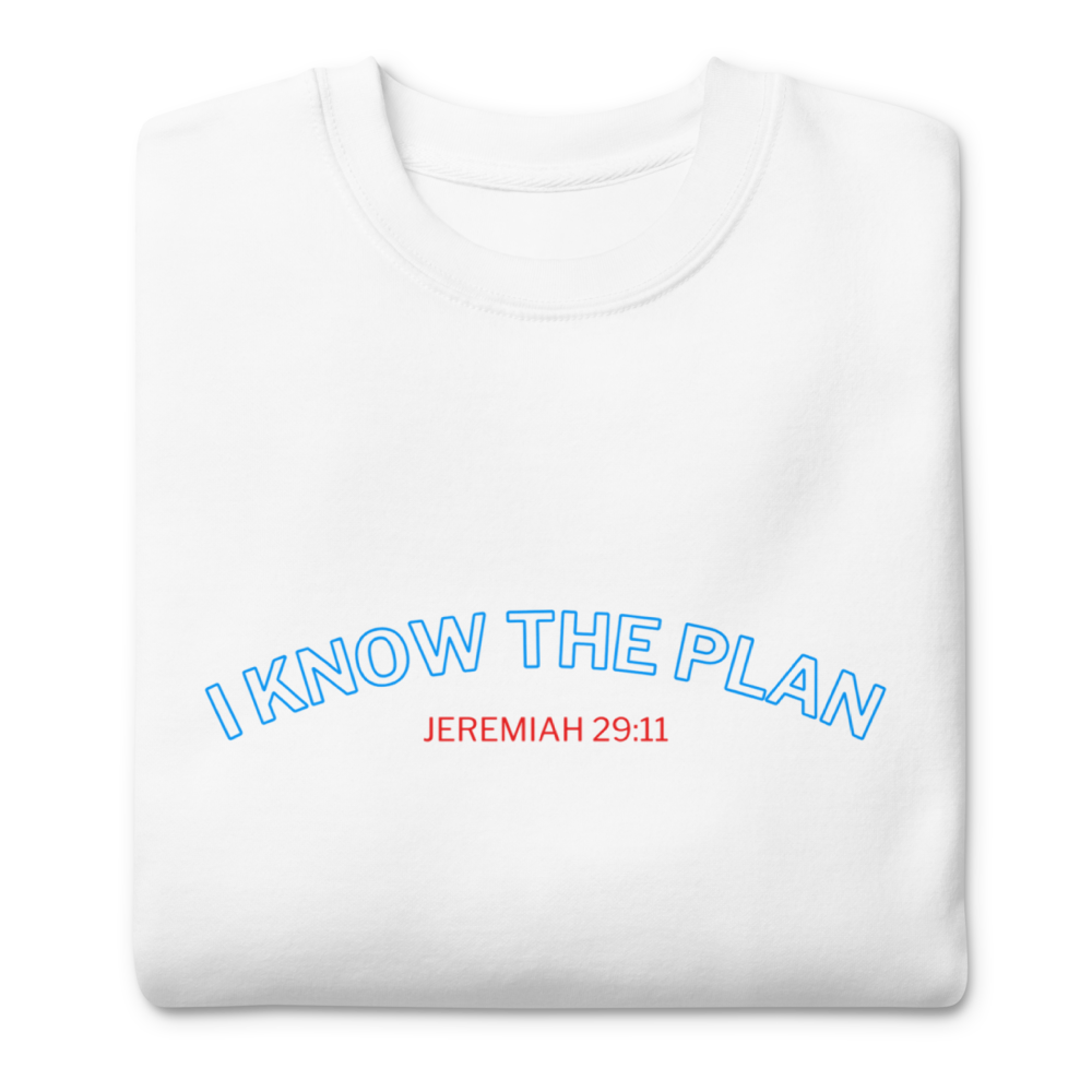 I know The Plan Sweatshirt