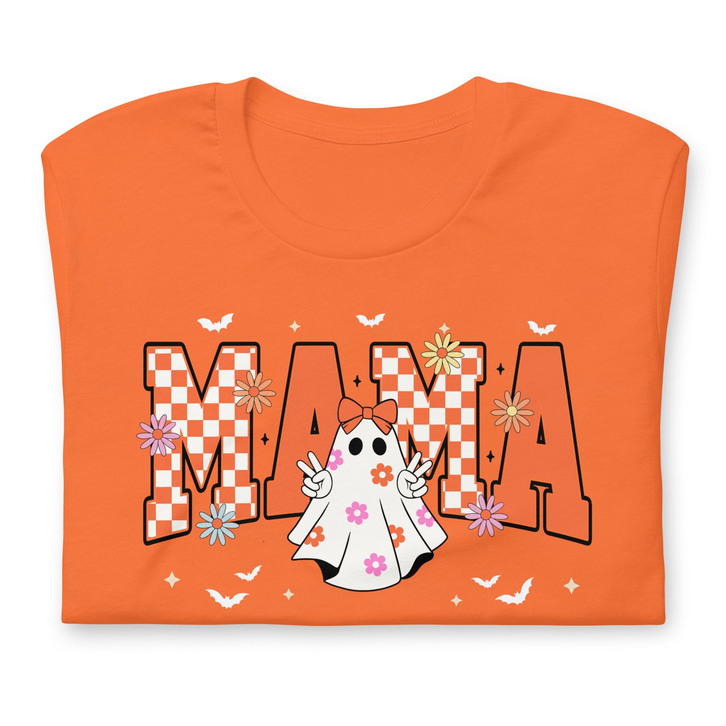 Groovy Mama Ghost Unisex Adult Tee