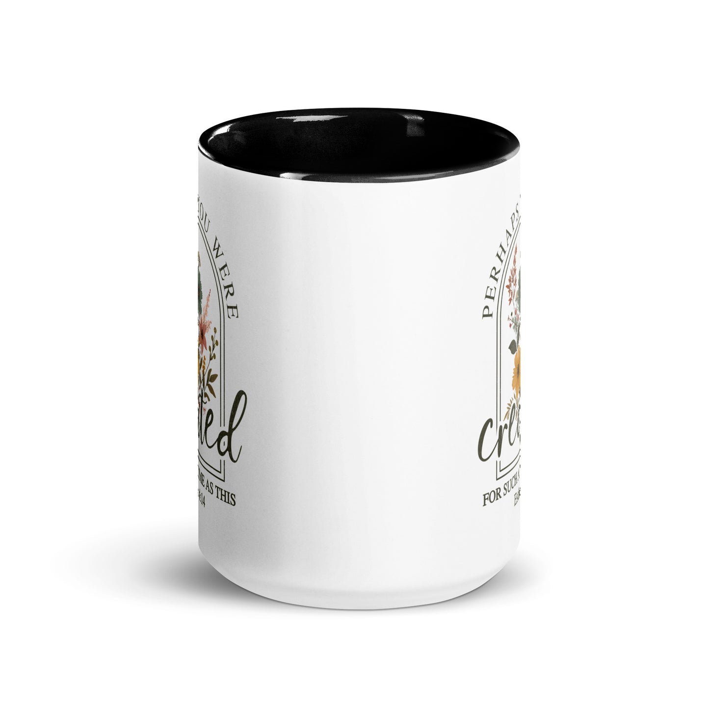 Christian faith coffee cup 15 ounce white ceramic