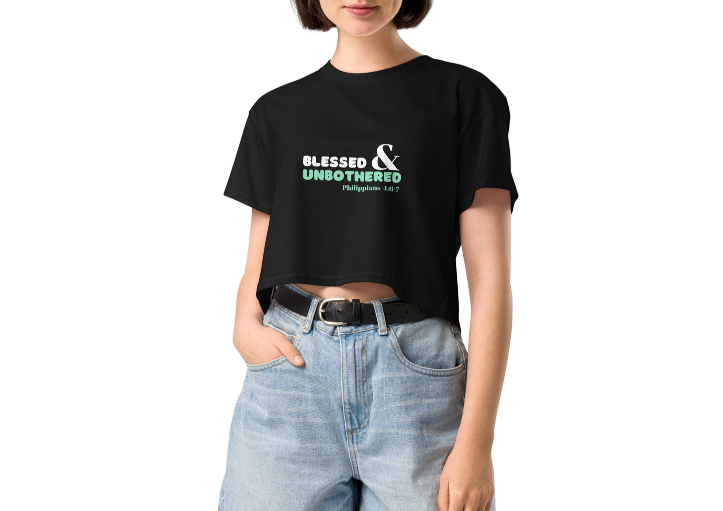 Unbothered crop top