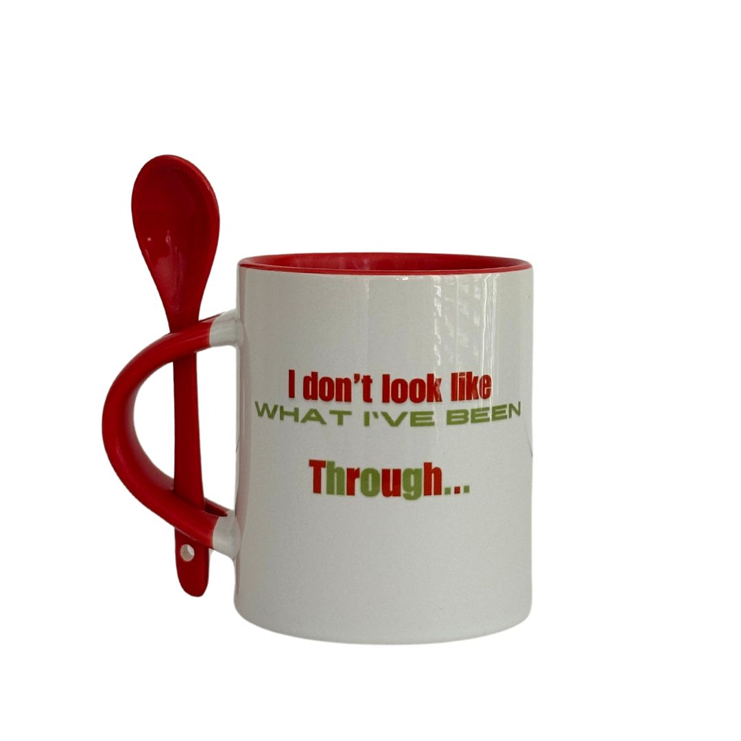 Grinch Mom 11 0z Mug w/Spoon