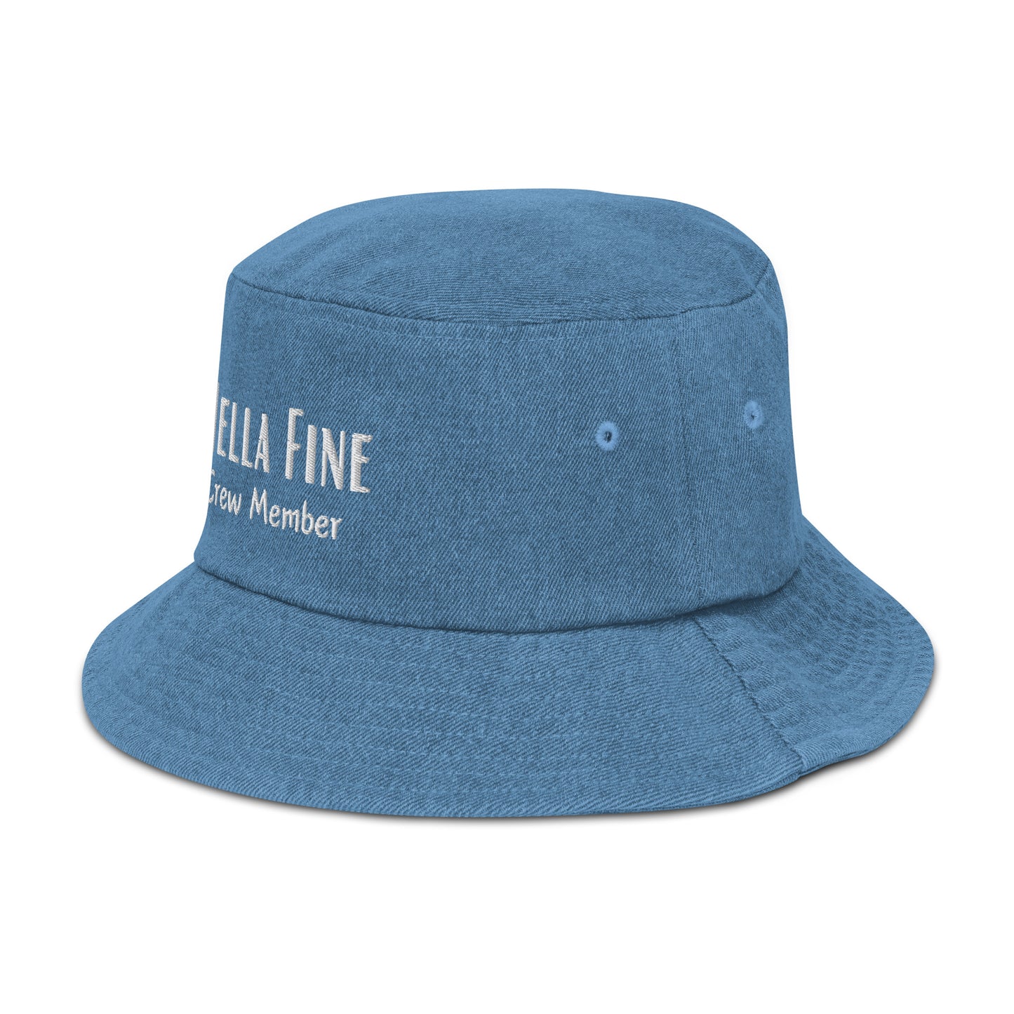 Hella Fine Crew Denim Bucket Hat