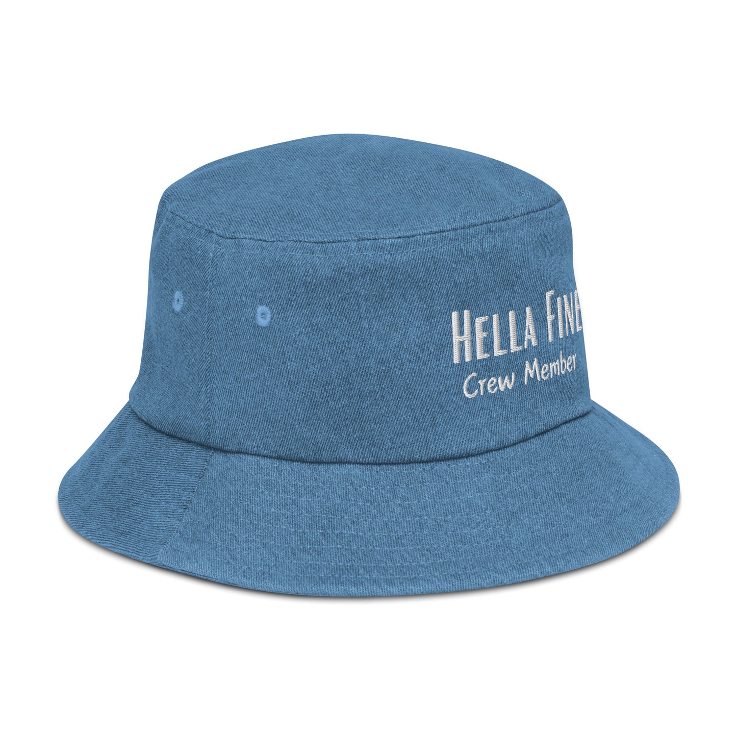 Hella Fine Crew Denim Bucket Hat