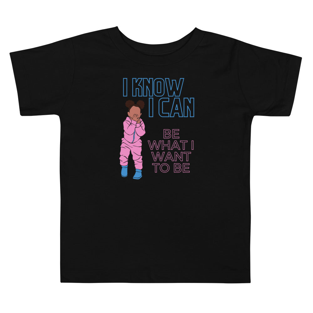I know I Can Toddler Short Sleeve Tee