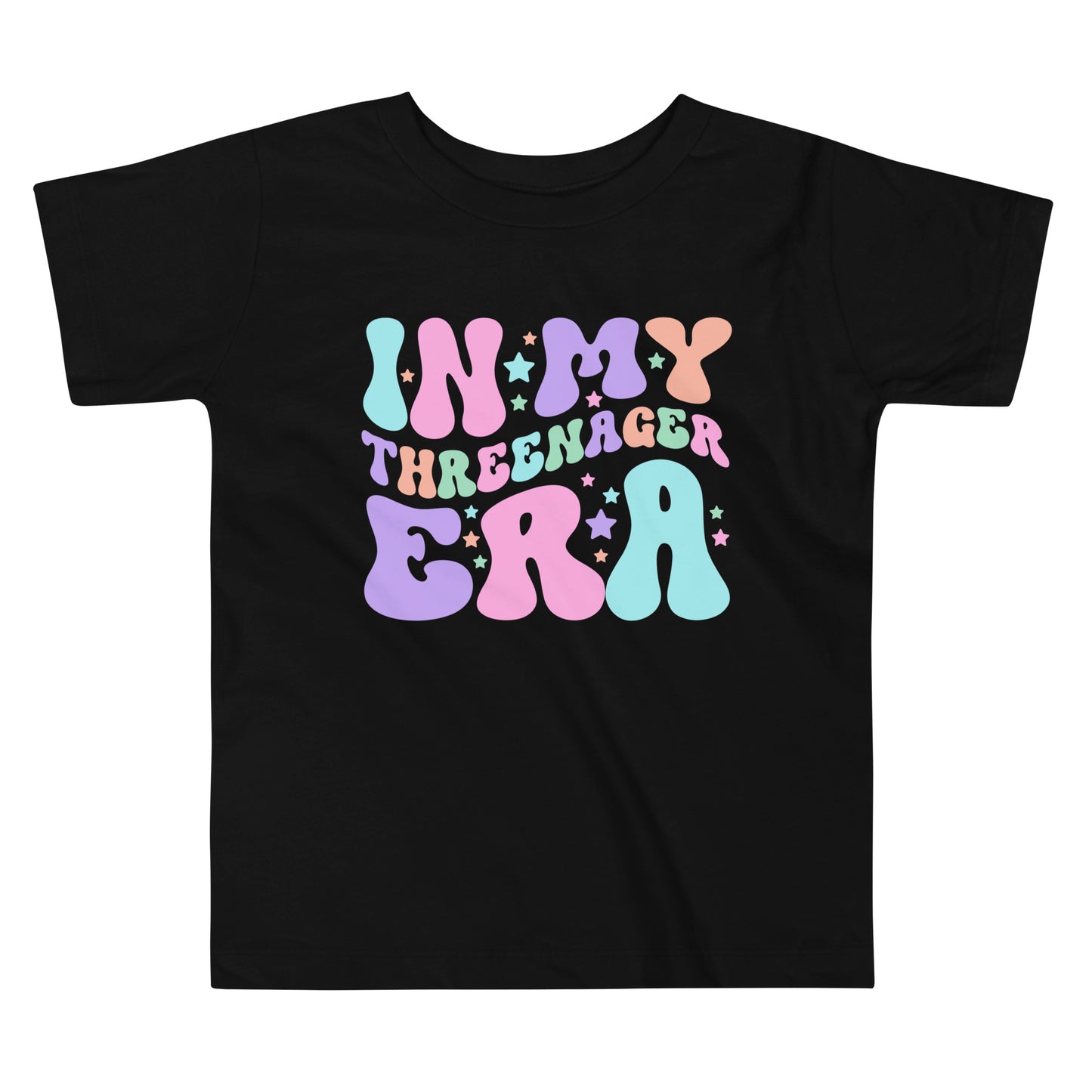 Threenager Era Toddler Tee