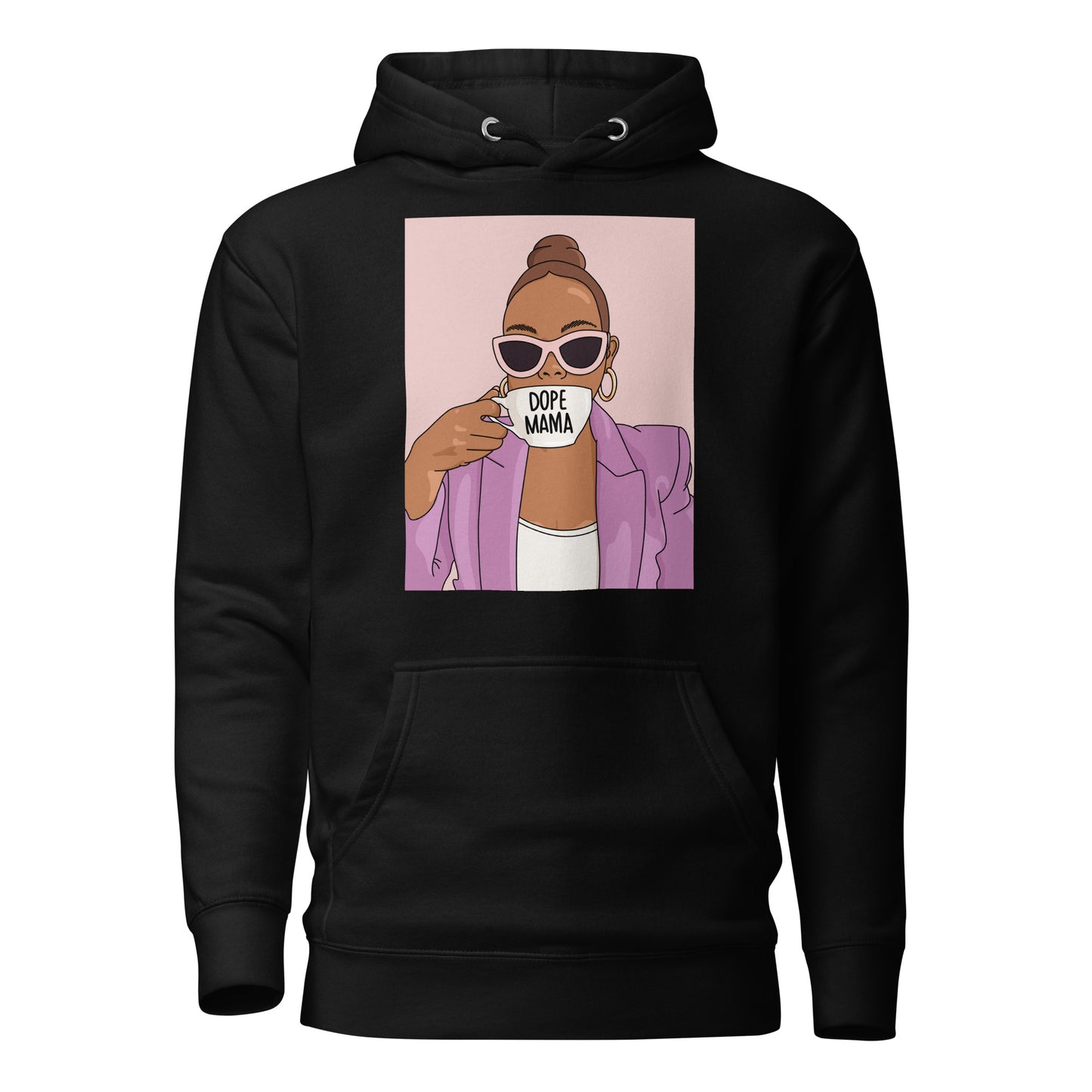 Dope Mom Hoodie- Pink