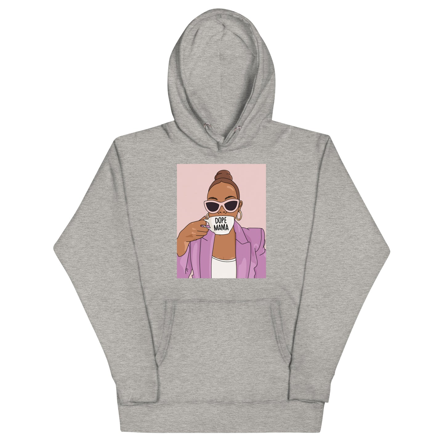 Dope Mom Hoodie- Pink