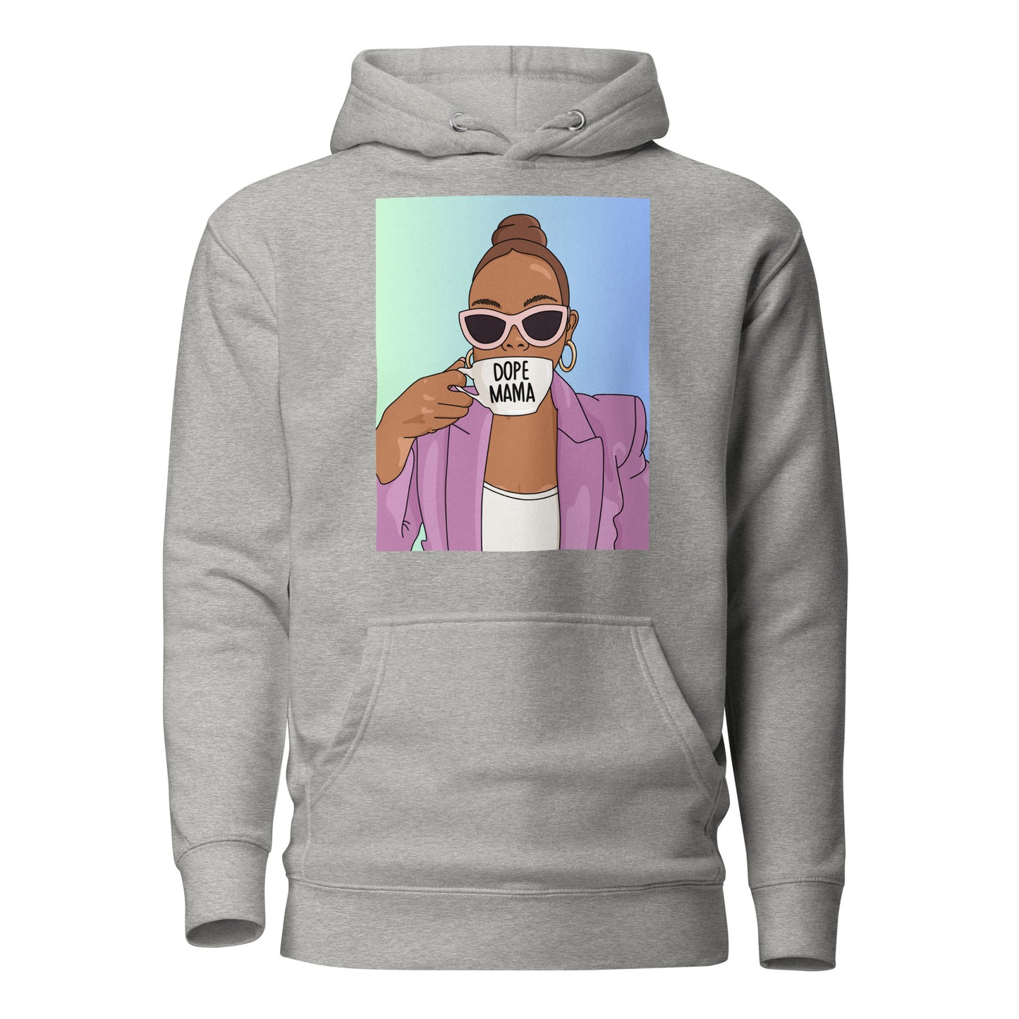 Dope Mom Hoodie-  Ombre