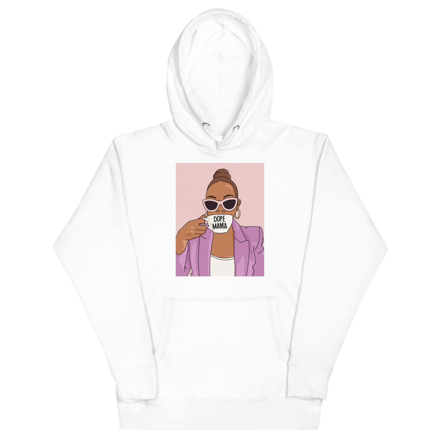 Dope Mom Hoodie- Pink