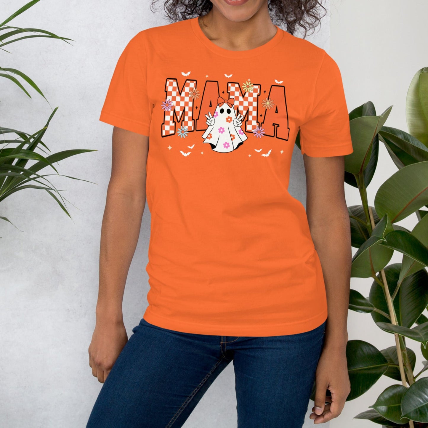 Groovy Mama Ghost Unisex Adult Tee