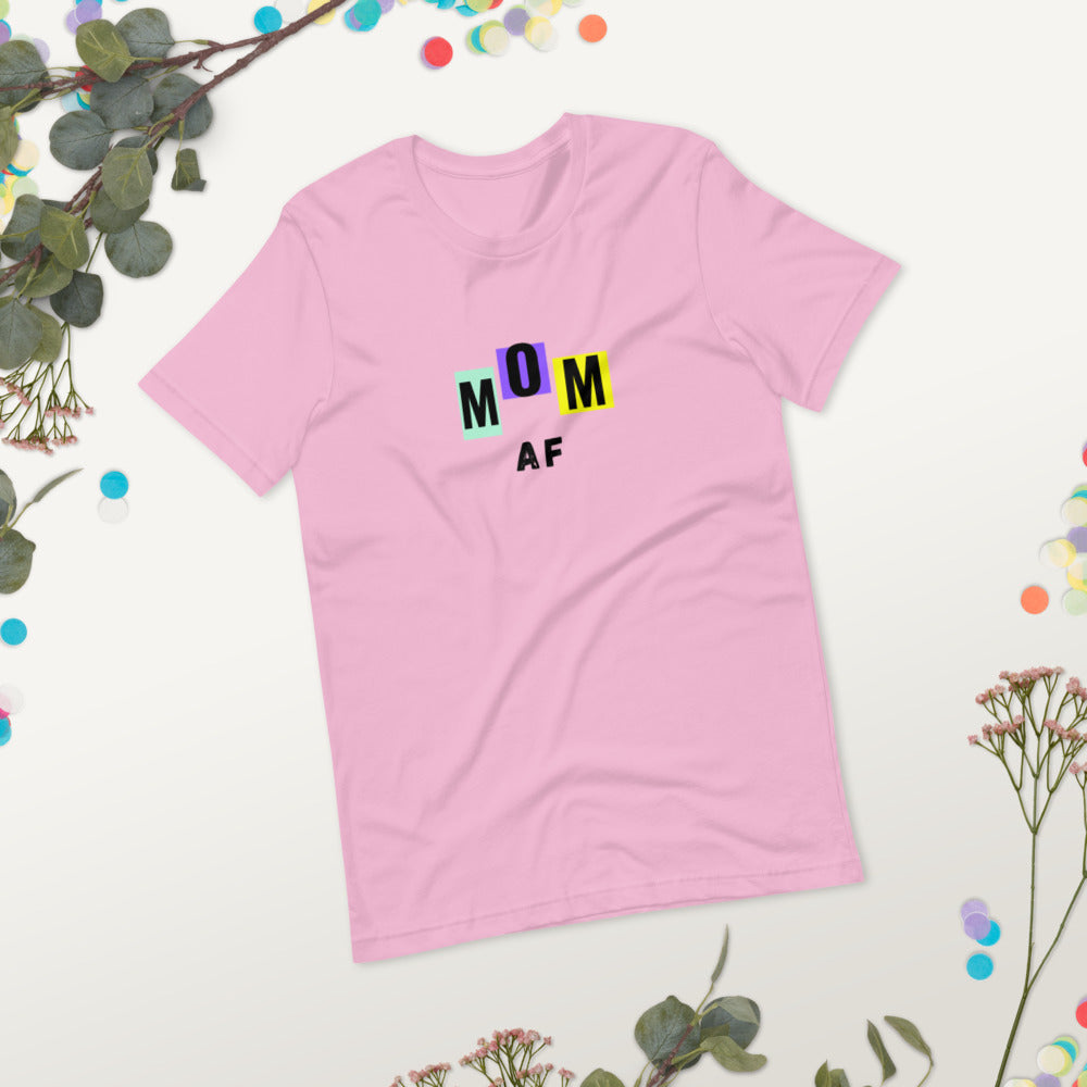 Mom-AF-unisex-staple-t-shirt-lilac